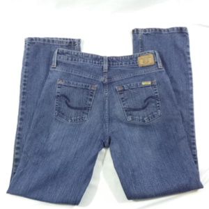Levi Strauss Mid Rise Bootcut Stretch Jeans Sz 6